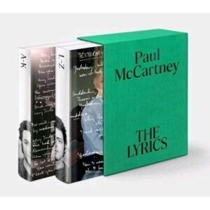 NEW The Lyrics 1956 To Present Two Volume Set Exclusive By Paul McCartney SEALED